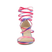 Jedinstvene ponude ženske kravate boje čipkaste sandale sandale