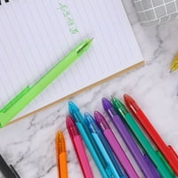 Olovka+zupčanik za uvlačenje gel olovke, razne boje, broj