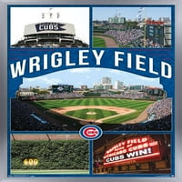 Zidni poster Chicago Cubs - Riglie field, 14.725 22.375
