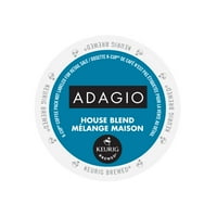 Adagio House Blend Medium, K-CUP dio