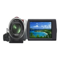 Sony Hanycam HDR -C - CamCorder - 1080i - 1. MP - Optical Zoom - Carl Zeiss - Flash GB - Flash Card - Red