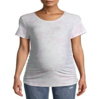 Grafička majica s kratkim rukavima za majčinstvo vremena i TRU-a, 2-pack