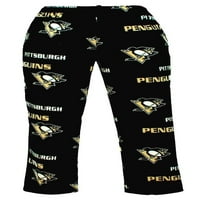 Pittsburgh Penguins NHL Fasada muški mikro fleece pidžame hlače