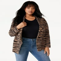 Sofia Jeans Asimetrični džemper za žensku veličinu, veličine 1x-5x
