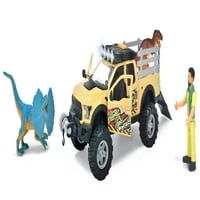 Adventure Force Ford Raptor Dinosaur Vozilo Playset, Svjetla i zvukovi, multi-boja, djeca u dobi od 3 godine
