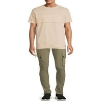 Američki ubodni muški rastezljivi najlon s cinched teretnim joggerskim hlačama, veličina S-2XL