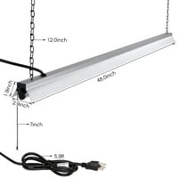 40 vata 4 ft LED svjetlo za trgovinu, 5000K dnevno svjetlo