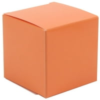 Papir poklon kutije, 2, narančasti sjaj, 10 pakiranja