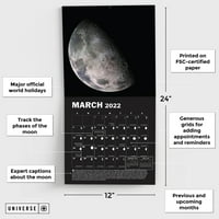 Andrews McMeel Lunar 12 12 zidni kalendar