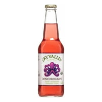 Sky Valley Organic Soda, Concord grožđe, fl oz