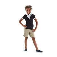 Uniforma francuske tost za djevojke školske kratke kratke kratke hlače, veličine 4-20