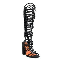 TOI et moi Mimo-Gladiator sandal peta u crnoj boji