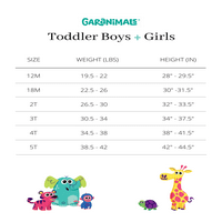 Ganimals Baby & Toddler Girls 'Traper Shorts, 3-pack, veličine 12m-5t