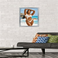 _ : Izdanje kupaćih kostima-zidni Poster Markita Pring, uokviren 14.72522.375