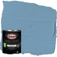 Unutarnja boja i temeljni premaz za jedan premaz, Walden Pond Blue, 1-Quart, polu-sjajni