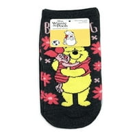 Disney Winnie Pooh, Majčin dan ženske čarape bez davanja, 3-pak, veličina 4-10