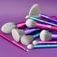 Četkica Metallic Brights Set za potpis za šminkanje, uključuje - rumenilo, konturu, difuzor, međuspremnik, četke