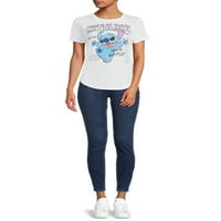 Disney Stitch majica za grafički ispis za žensku