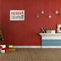 Home Decor _ _ fraza Sretni blagdani svečani Karirani Božićni gnome platno za zidnu umjetnost dizajn iz
