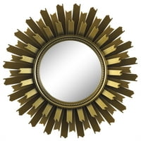 Bolji domovi i vrtovi 3-komad okruglih ogledala Sunburst Set u zlatnom završetku