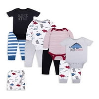 Little Star Organic Baby Boy Mi & Match Set, Veličina novorođenčeta- mjeseci