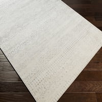Umjetnički tkalci romska tepiha za uznemireno područje, svijetlo siva, 11'10 15 '