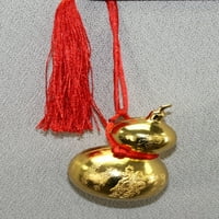 Feng Shui 2 viseći zlatni ukras kalabaša Bogatstvo bogatstvo bogatstvo uređenje doma