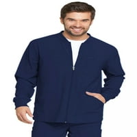 Dickies Eds Essentials Medical Scricts Zagrijte jaknu za muškarce Zip Front DK320, L, mornarice