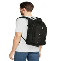 Bungee ruksak za prijenosno računalo od 19,5, Crni
