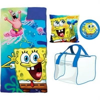 SpongeBob Squarepants Slumber-u-Go set, žuti